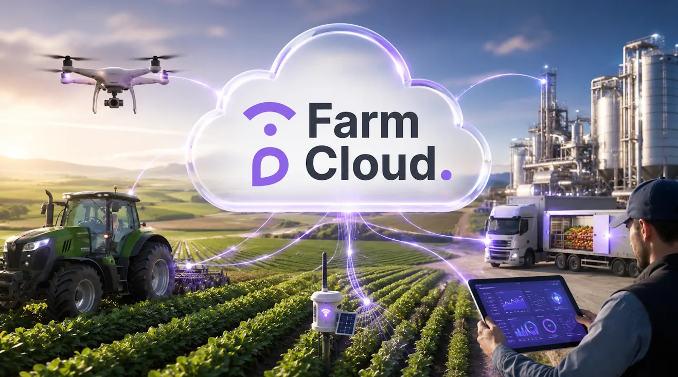 Co znaczy, że FarmCloud jest cyfrową infrastrukturą dla branży rolno-spożywczej?