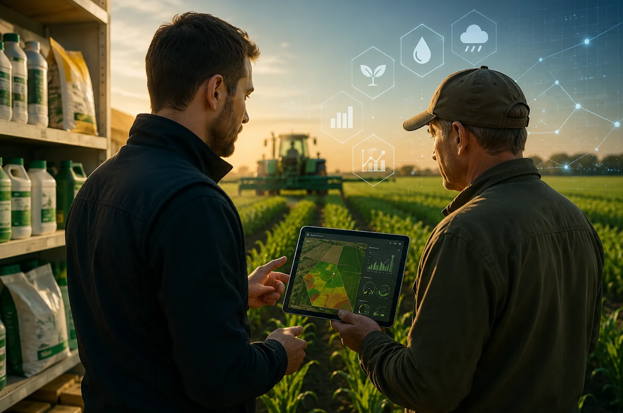 Sprzedaż środków produkcji rolnej nie wystarczy: dlaczego firmy agro muszą stać się doradcami?