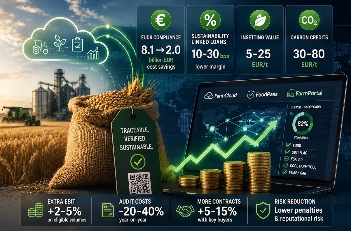 MRV in food processing: the cost of missing farm-level data